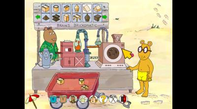 Screenshot of Arthur's Sand Castle Contest