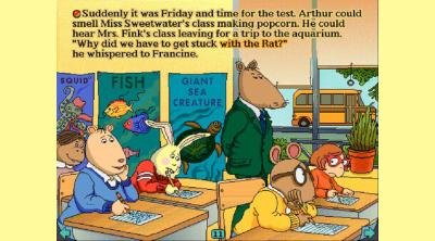Screenshot of Arthur's Teacher Trouble