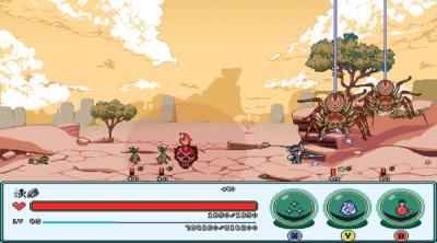 Screenshot of Artifact Adventure Gaiden DX