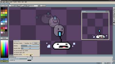 Screenshot of Aseprite