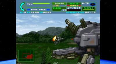 Screenshot of Assault Suit Leynos 2 Saturn Tribute