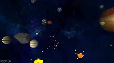 Screenshot of Asteroides