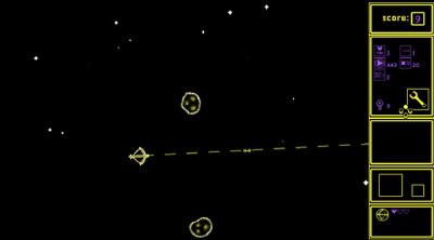 Screenshot of Asteroids and more asteroids