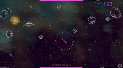 Screenshot of Asteroids: Recharged