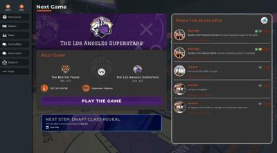 Screenshot of Astonishing Basketball Manager