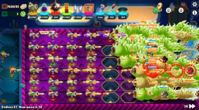Screenshot of Astro Battlers TD