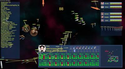 Screenshot of Automatic Battle: Galaxy General