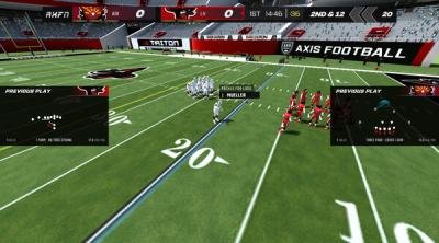 Screenshot of Axis Football 2024