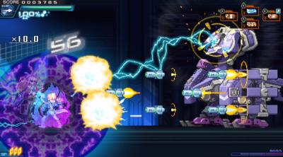 Screenshot of Azure Striker Gunvolt 2