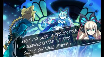 Screenshot of Azure Striker Gunvolt: The Anime