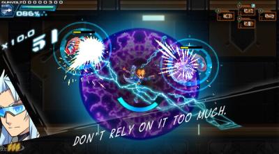 Capture d'écran de Azure Striker Gunvolt Trilogy Enhanced