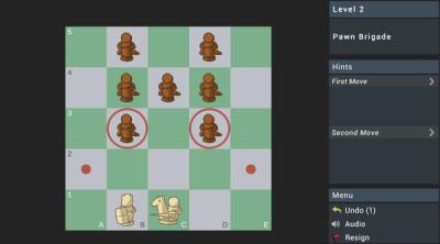 Screenshot of Back Rank Chess