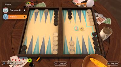 Capture d'écran de Backgammon + Checkers + Mills