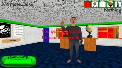 Screenshot of Baldi's Basics Plus