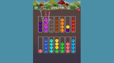 Screenshot of Ball Sort Color Water Puzzle