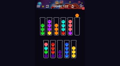 Screenshot of Ball Sort Color Water Puzzle