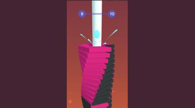Screenshot of Ball Way Crush Color Tower 3d