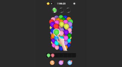 Screenshot of Balloon Triple Match: Match 3D