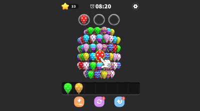 Screenshot of Balloon Triple Match: Match 3D