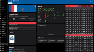 Screenshot of Baseball Legacy Manager 25
