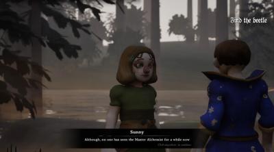 Screenshot of Bask: The Alchemist Frog