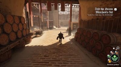 Screenshot of Bask: The Alchemist Frog