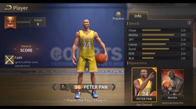 Screenshot of Basketball Grand Slam 2024
