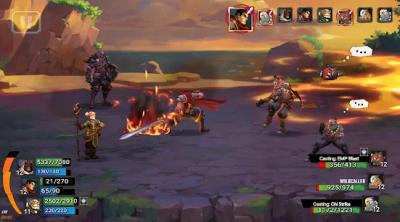 Capture d'écran de Battle Chasers: Nightwar
