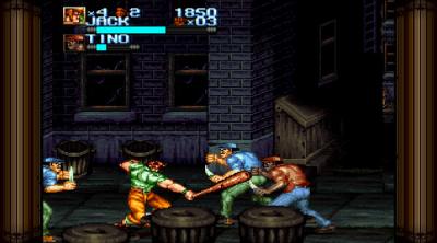 Screenshot of Beat 'Em Up Collection QUByte Classics