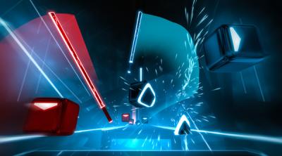 Screenshot of Beat Saber