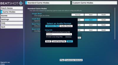 Screenshot of BeatShot