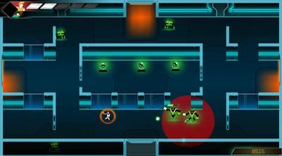 Screenshot of Berzerk: Recharged