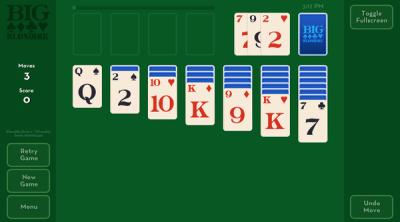 Screenshot of Big Klondike - Classic Solitaire