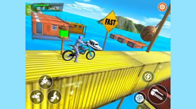 Screenshot of Bike Stunts Race Game 3D