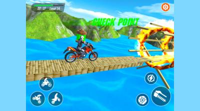 Screenshot of Bike Stunts Race Game 3D