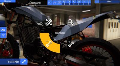 Screenshot of Biker Garage: Mechanic Simulator
