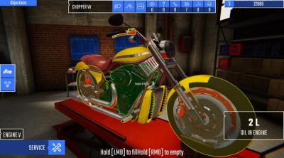 Capture d'écran de Biker Garage: Mechanic Simulator