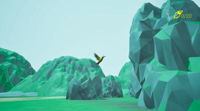 Screenshot of Bird Feather: Aquamarine World