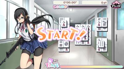 Screenshot of Bishoujo Battle Mahjong Solitaire