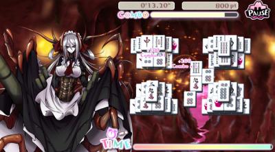 Screenshot of Bishoujo Battle Mahjong Solitaire