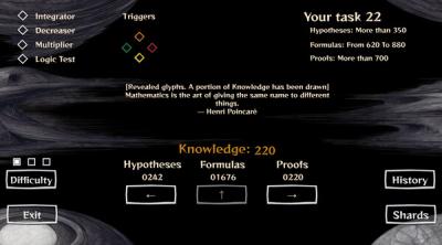 Screenshot of Black Equation