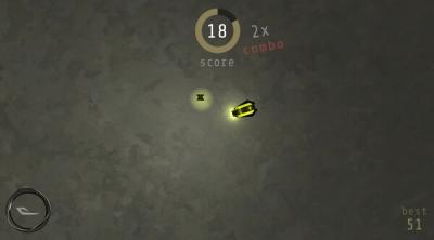 Screenshot of black out.