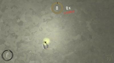 Screenshot of black out.