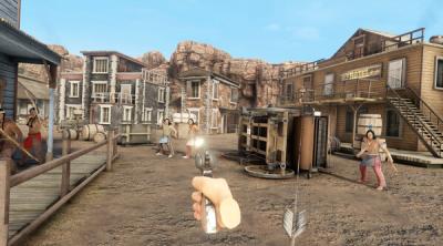 Screenshot of Black Trail VR