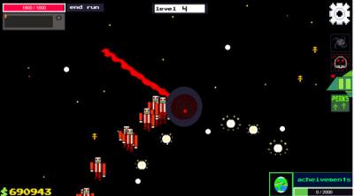 Screenshot of blackhole simulator