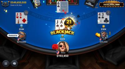 Screenshot of Blackjack Championship