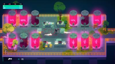 Screenshot of Blood Running