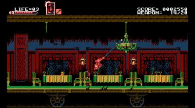 Screenshot of Bloodstained: Curse of the Moon