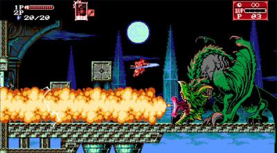 Screenshot of Bloodstained: Curse of the Moon 2