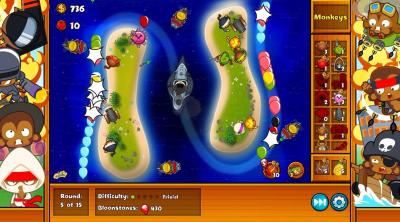 Screenshot of Bloons Monkey City